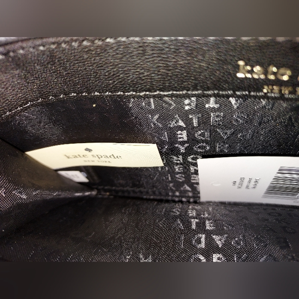 Kate Spade Neda Grove Street Black Zippered Wallet NWT - Picture 5 of 11